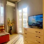 на пляже с видом на море Apartament *